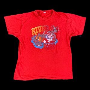 Vintage Single Stitch River Rat XL T-Shirt